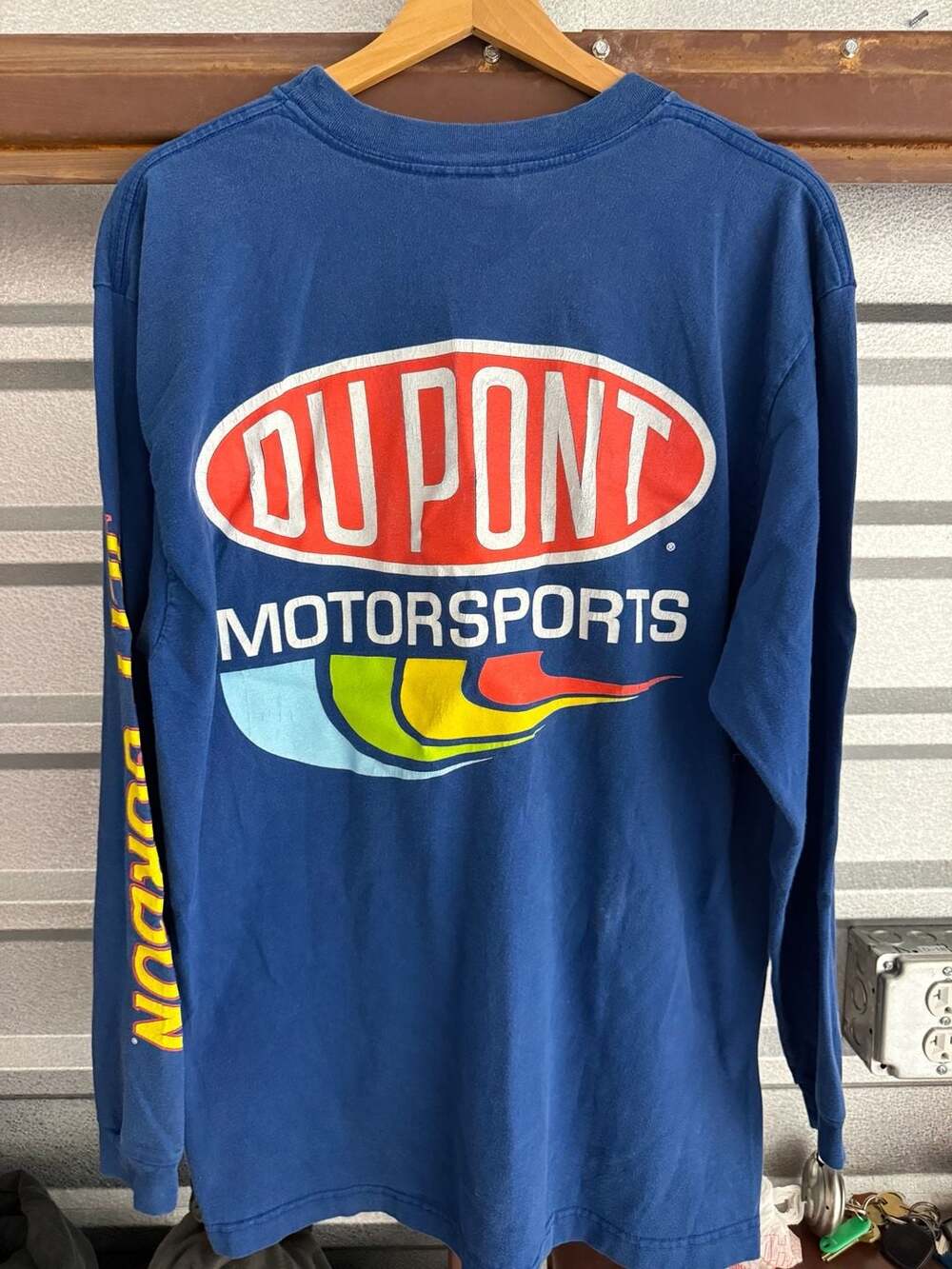Vintage Jeff Gordon #24 DuPont Motorsports Long Sleeve T-Shirt